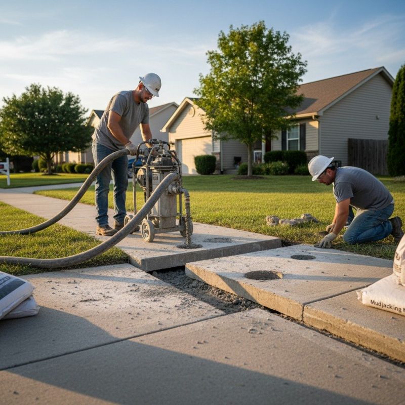 Commercial Concrete Leveling detail