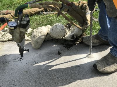 Commercial Concrete Leveling detail