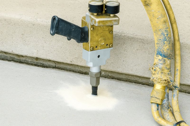 Commercial Concrete Mudjacking detail