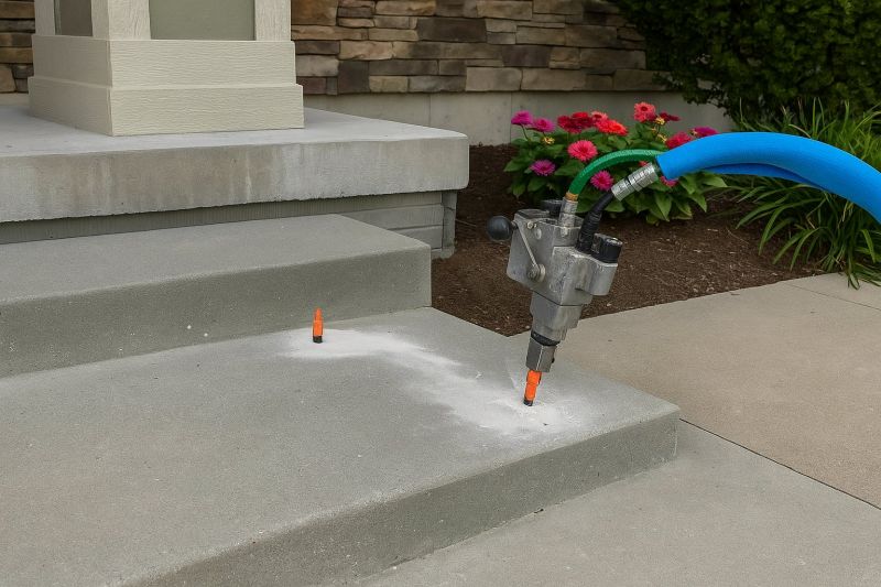Commercial Concrete Mudjacking detail