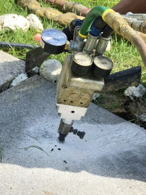 Concrete Mudjacking detail