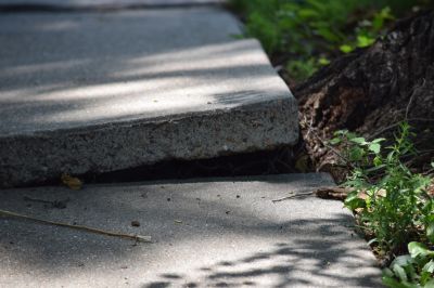 Sidewalk Leveling detail
