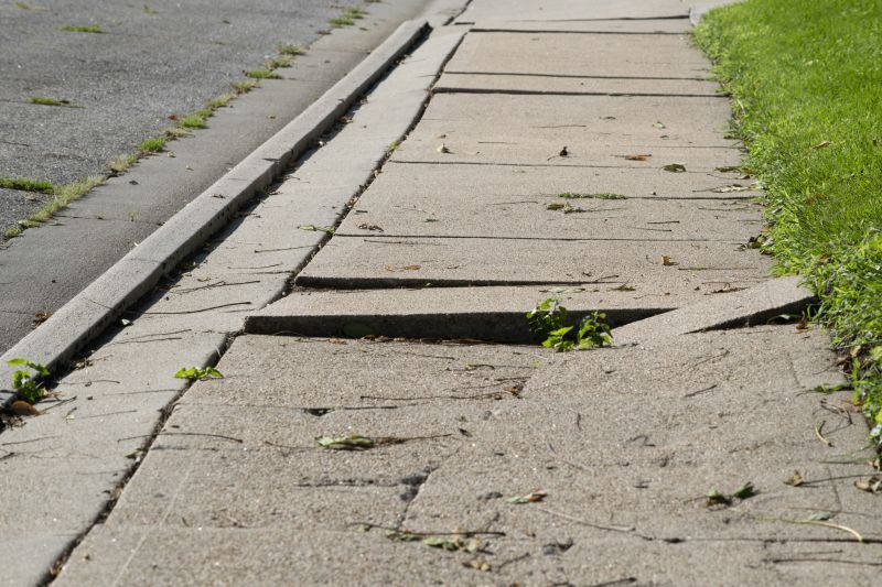 Sidewalk Leveling detail